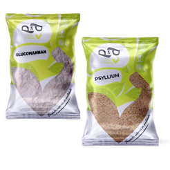 Glucomannan + Psyllium 100% Natural | Fibras - P&P FIT