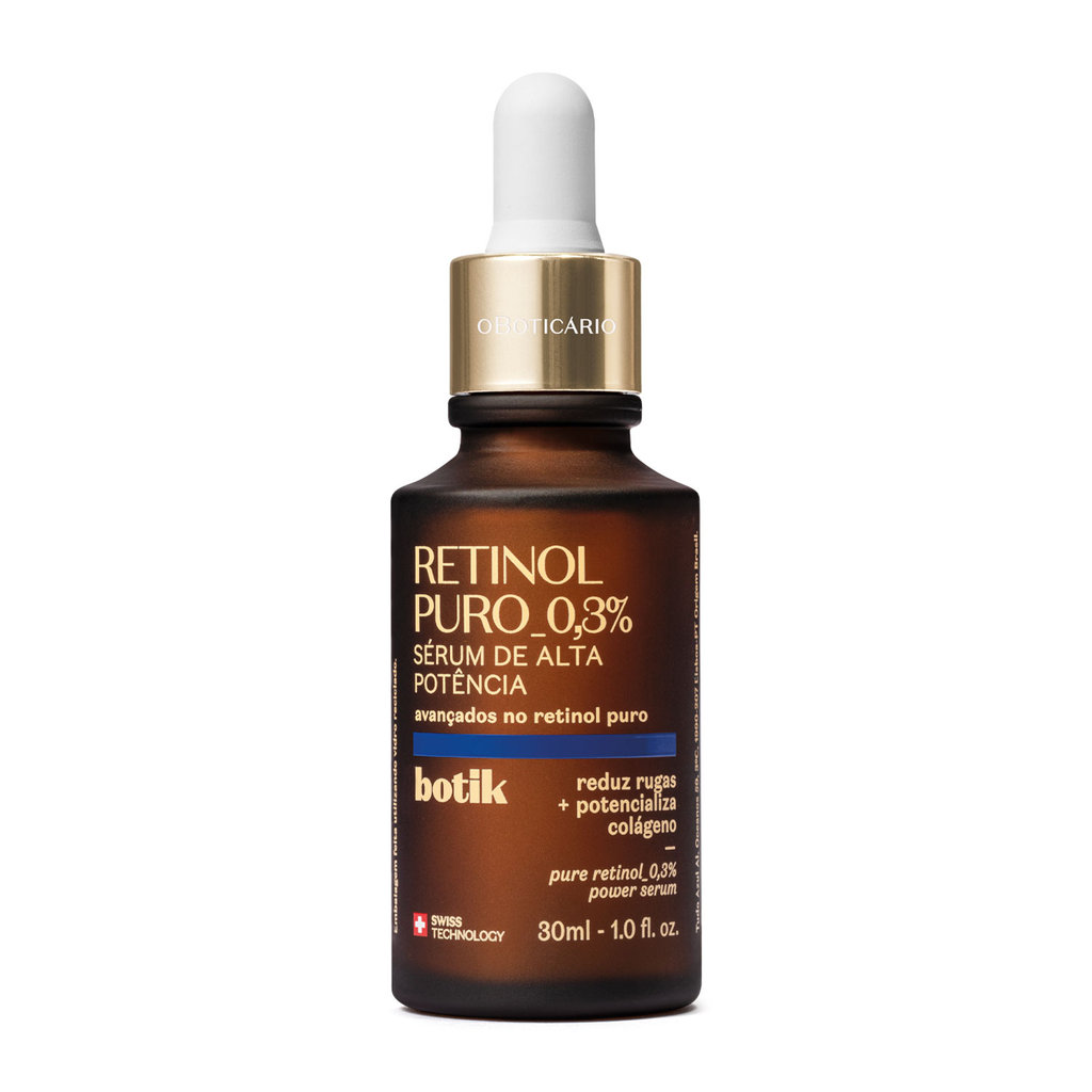 Sérum Facial De Alta Potência Botik Retinol Puro 30Ml em Oferta na Shopee