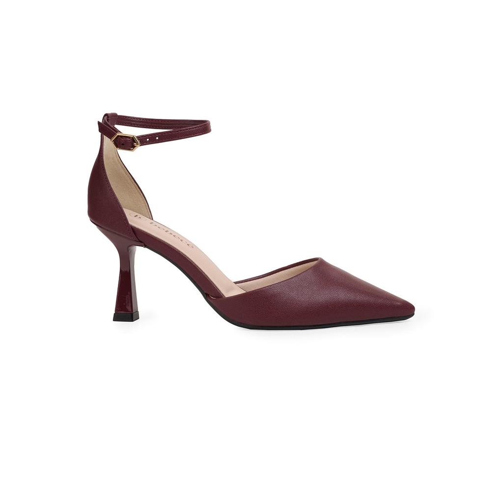 Scarpin Bebecê Salto Alto Taça Com Fivela em Oferta na Shopee