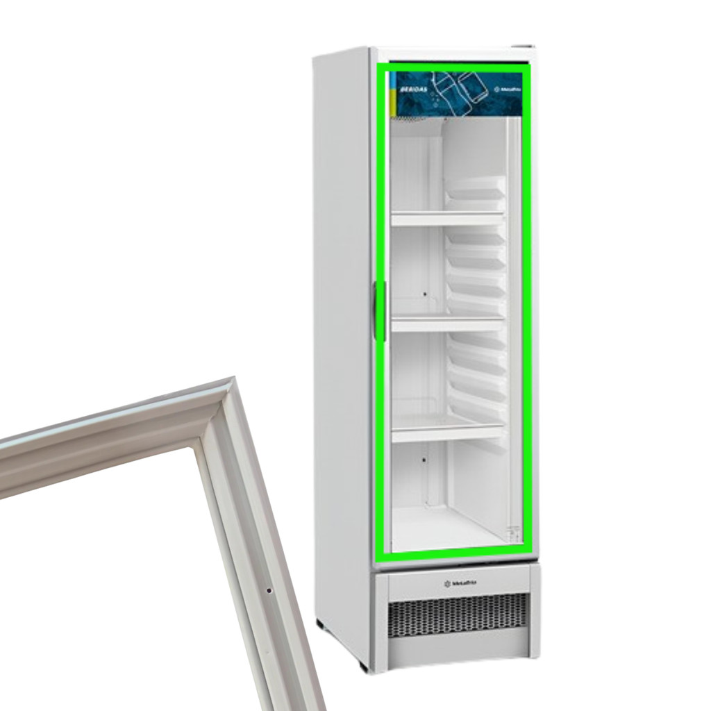 Gaxeta Freezer Expositor Metalfrio Vn30 Vb30 Vb28 Vb26 47x143