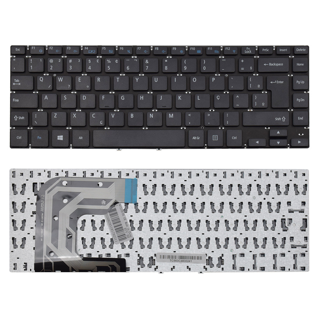 Teclado para Notebook Samsung Ativ Book NP370E4K-KWABR