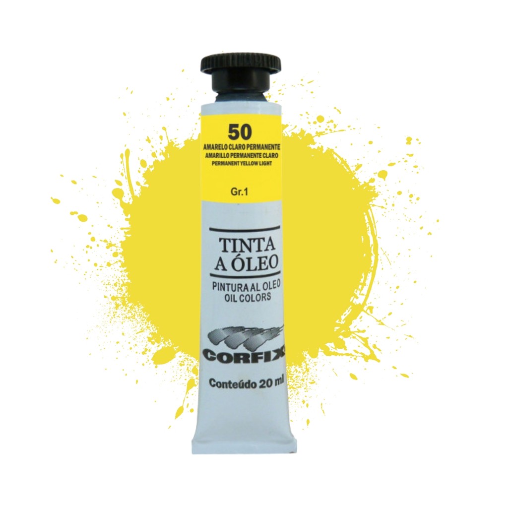 T. Oleo 20ml G1 050-amarelo Claro Perman