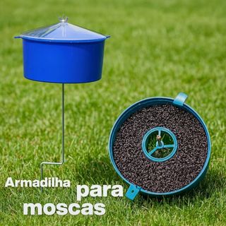 Armadilhas Para Mosca Controle De Moscas Para Jardins Armadilha de Chão Captura Natural