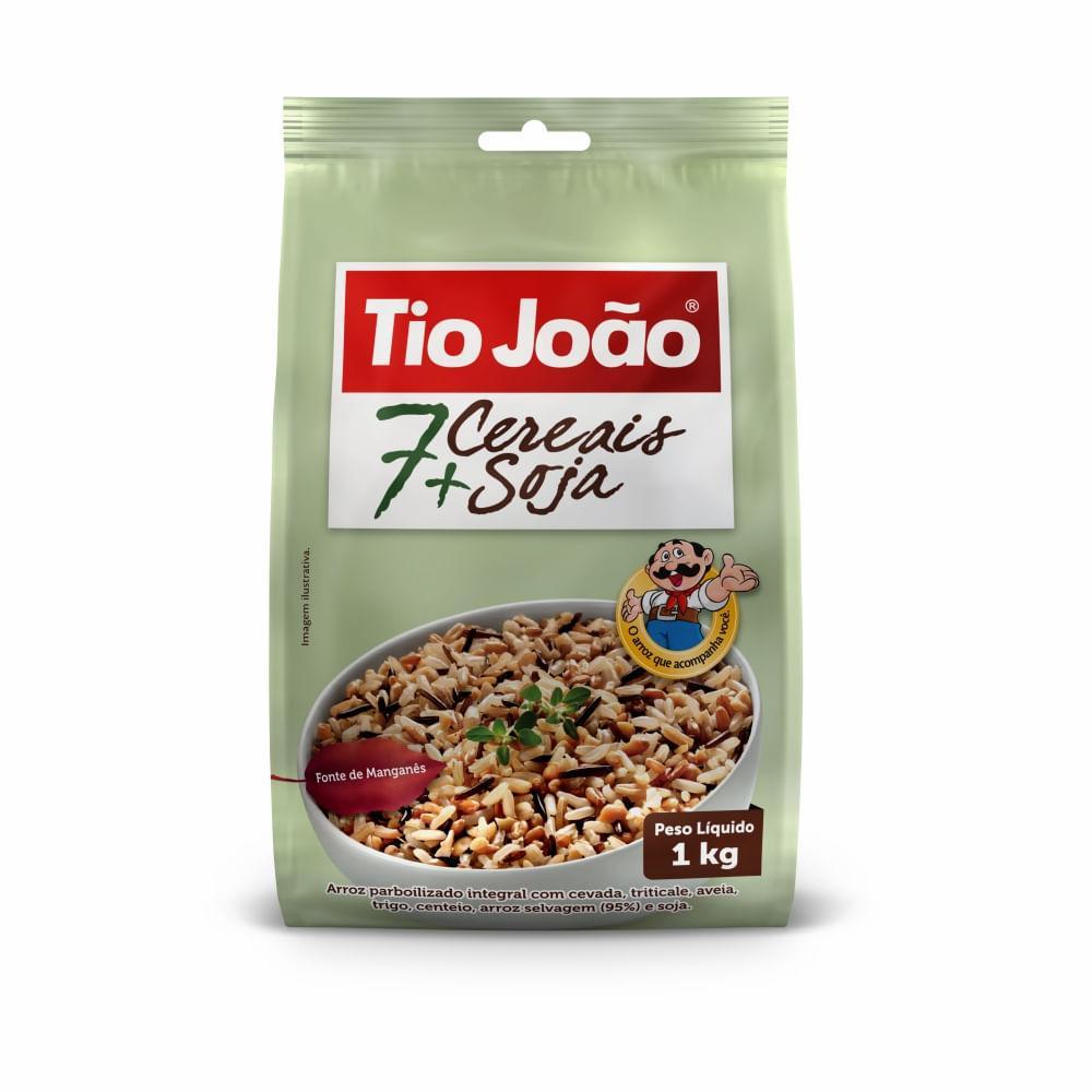 Arroz  7 Cereais + Soja Tio João 1kg em Oferta na Shopee