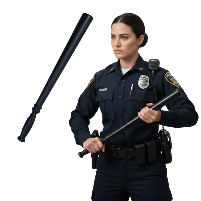 Cassetete De Plástico Acessório Festa Fantasia De Policial Carnaval em Oferta na Shopee