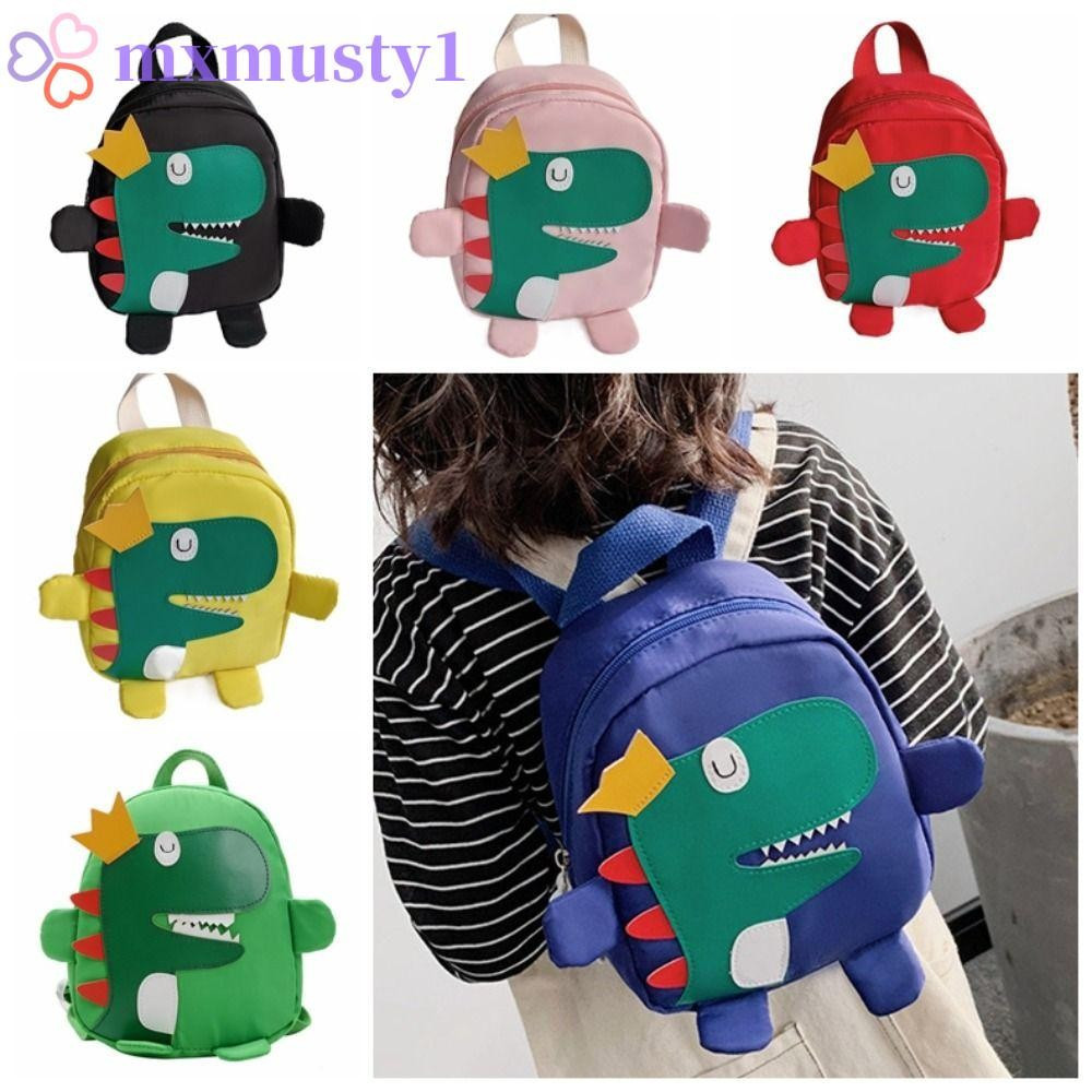 MXMUSTY Mochila Infantil De Dinossauro , Bolsa De Ombro Leve Para Crianças Pequenas De Desenho Animado