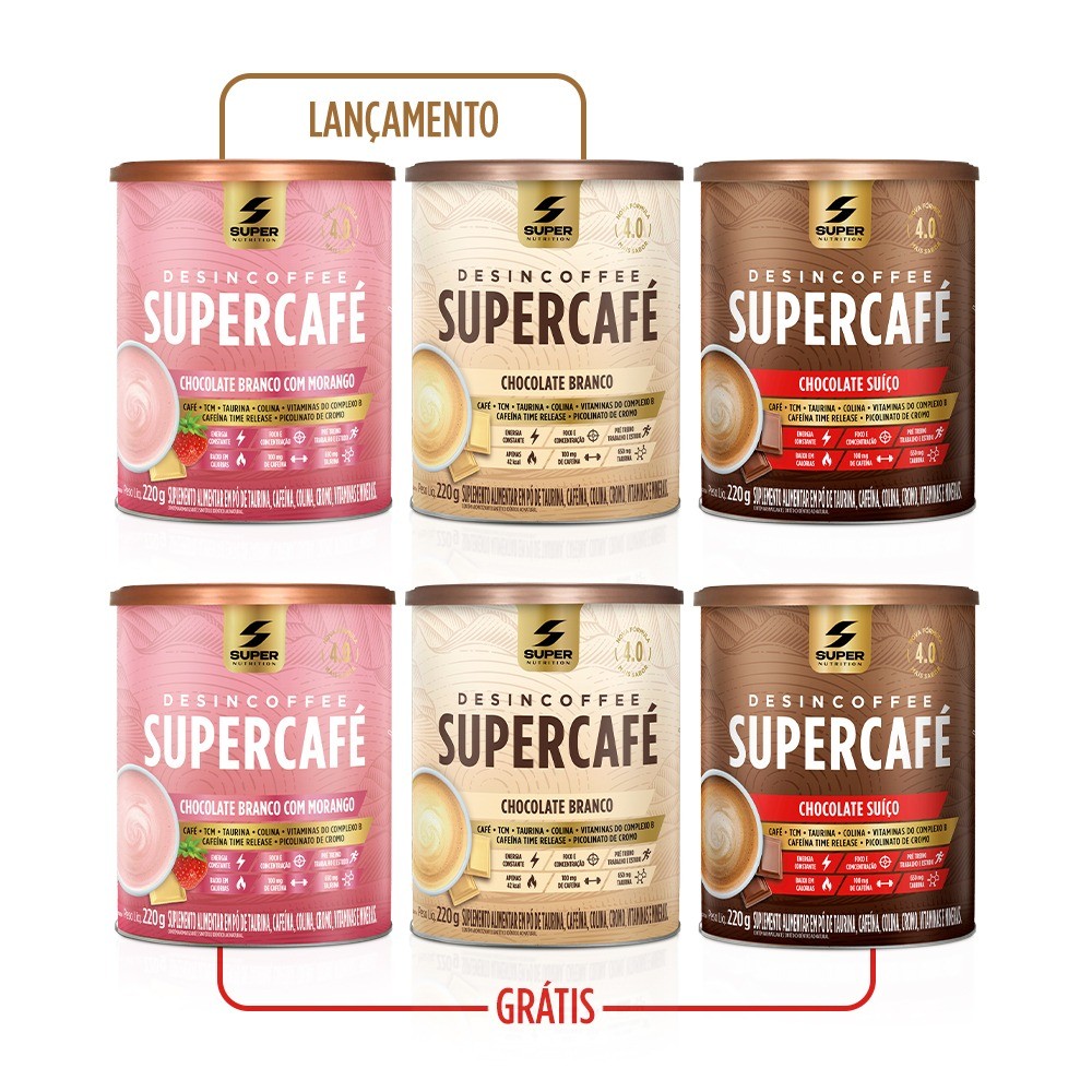 Compre 3, Leve 6: 02 Morango + 02 Chocolate Branco + 02 Chocolate Suiço em Oferta na Shopee