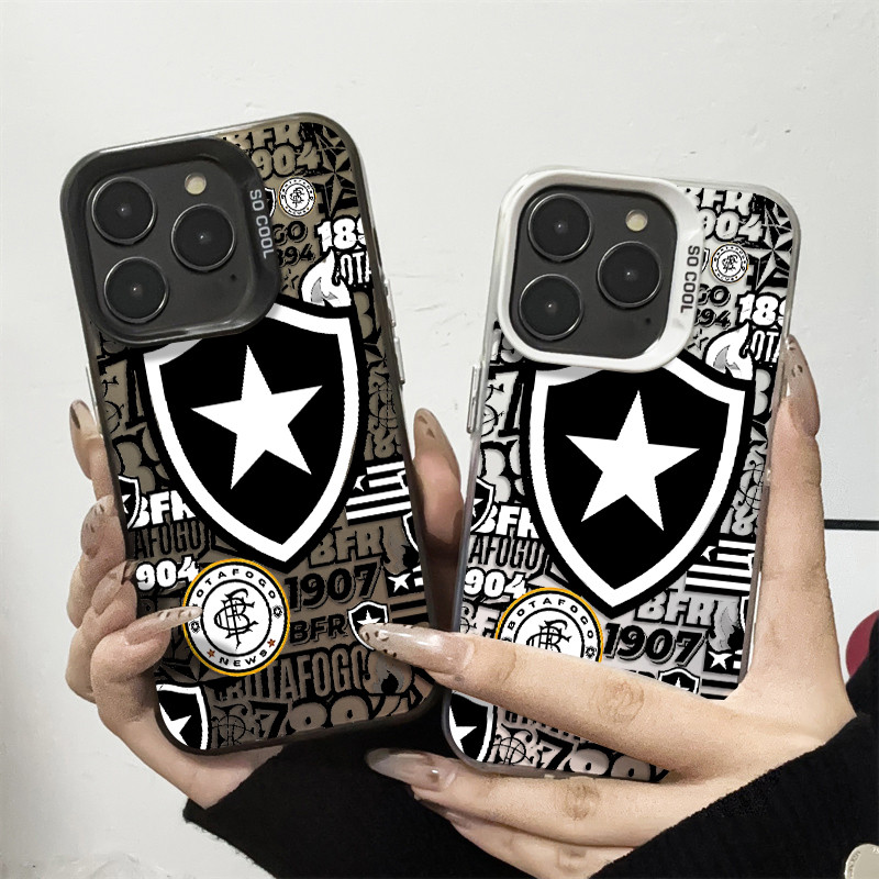 Capinha Para iPhone 17 16 15 14 13 12 11 Pro Max XS Max Xr X 16plus 16E Capa Botafogo de celular Anti Impacto Case