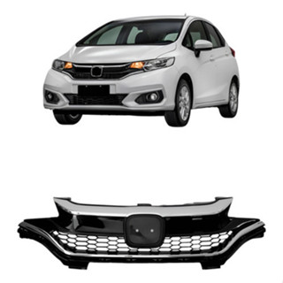 Grade Radiador Para Honda Fit 2018 A 2021 C/ Friso Cromado em Oferta na Shopee