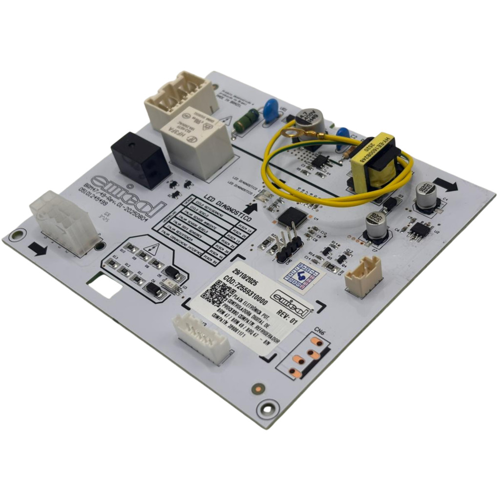 Placa Compatível Geladeira Brastemp BRM47B BRM49B 326061171