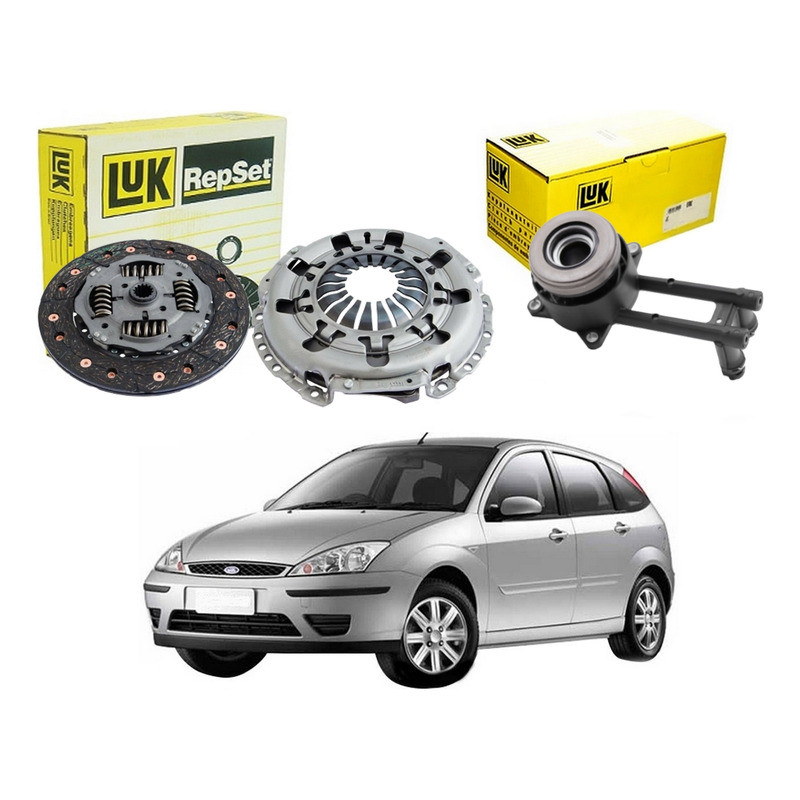 Kit Embreagem E Atuador Luk Ford Focus 1.6 2003 A 2008