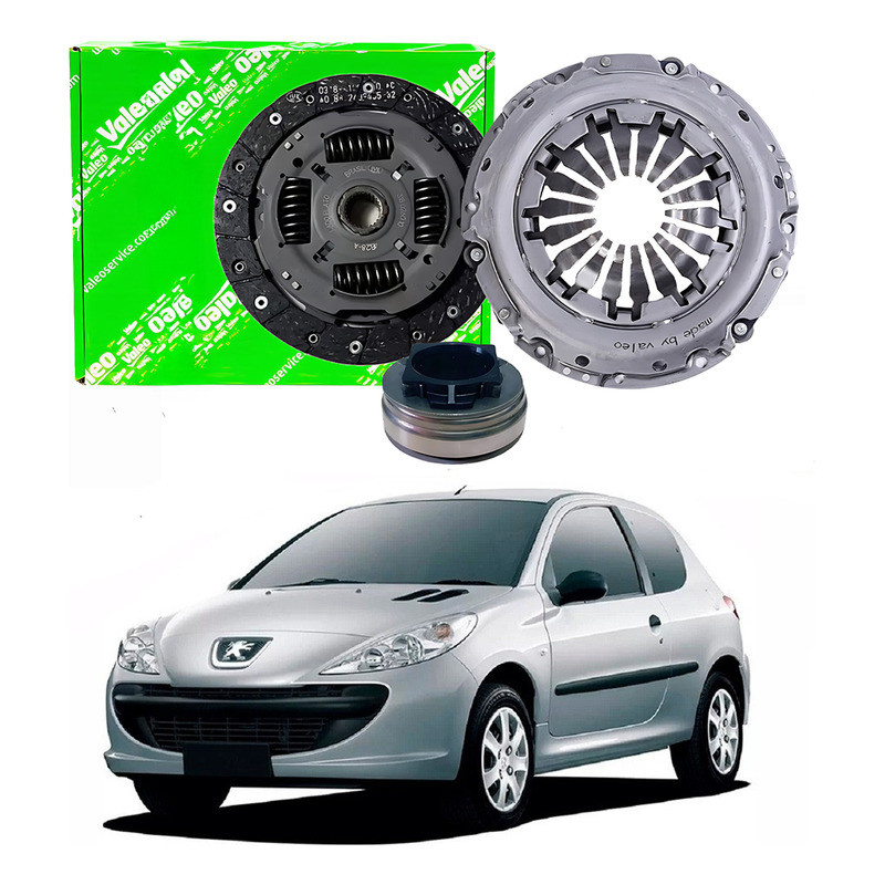 Kit Embreagem Valeo Peugeot 207 1.4 8v 2008 A 2015 em Oferta na Shopee