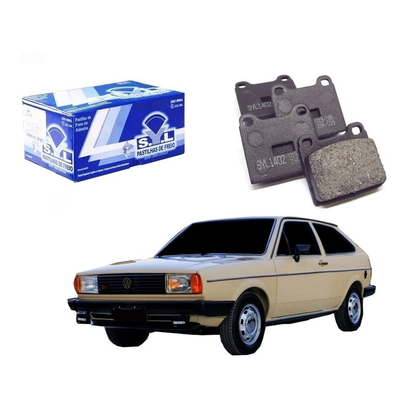 Pastilha Freio Dianteira Gol 1.6 1983 A 1984