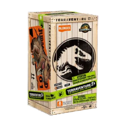 Boneco Articulado Montável Blokees Jurassic World Terraventure TS 01 Colecionável Model Kit