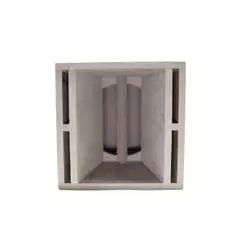 CAIXA PARA MÉDIO GRAVE 10 POLEGADAS MDF ULTRA EAP 1038R