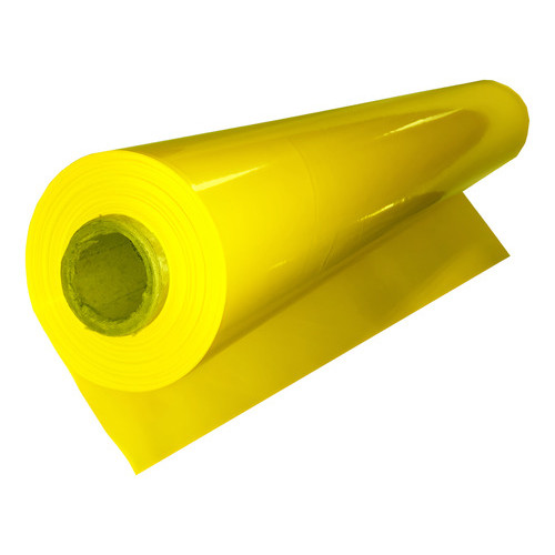 Bobina Plástica Amarelo Cartaz Supermercado Rolo 15m X 60cm