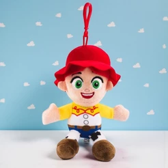 Chaveiro Jessie de Pelúcia - Toy Story - 16cm - Disney Original - 1 unidade - Rizzo