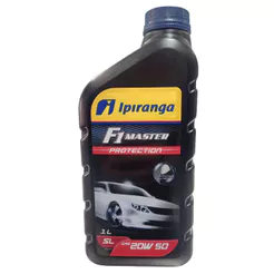 Óleo Lubrificante do Motor Ipiranga F1 Master Protection SL SAE 20W50 Mineral 1L