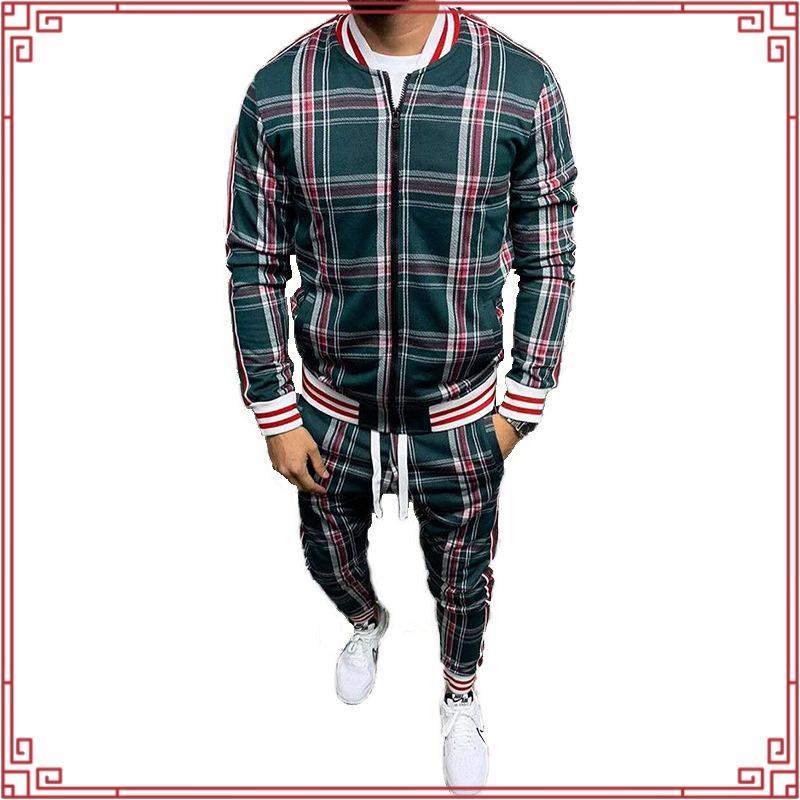 Pijama Adulto em Fleece Masculino - Xadrez Azul Básico