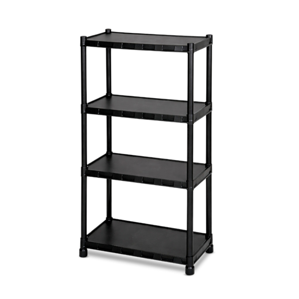 Armário com Prateleiras Multiuso de 4 Níveis Ideal para Cozinha, Lavanderia ou Quarto