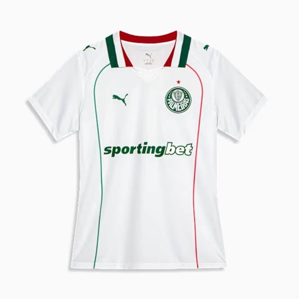 Camisa Palmeiras II Puma 26/27 Feminina Branca