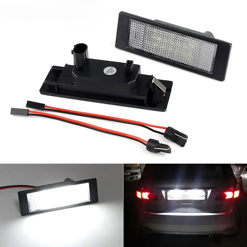 2 Pçs Carro Led Número Da Placa De Licença Luz Canbus Livre Erros Para BMW Mini Cooper S Clubman R55 Countryman R60 Pace