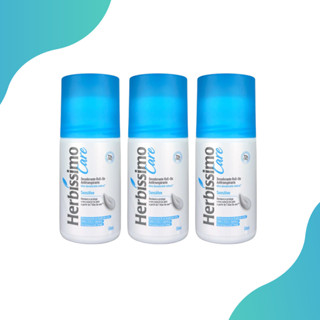 Kit 3 Desodorante Roll on Herbíssimo Care Sensitive 50ml em Oferta na Shopee