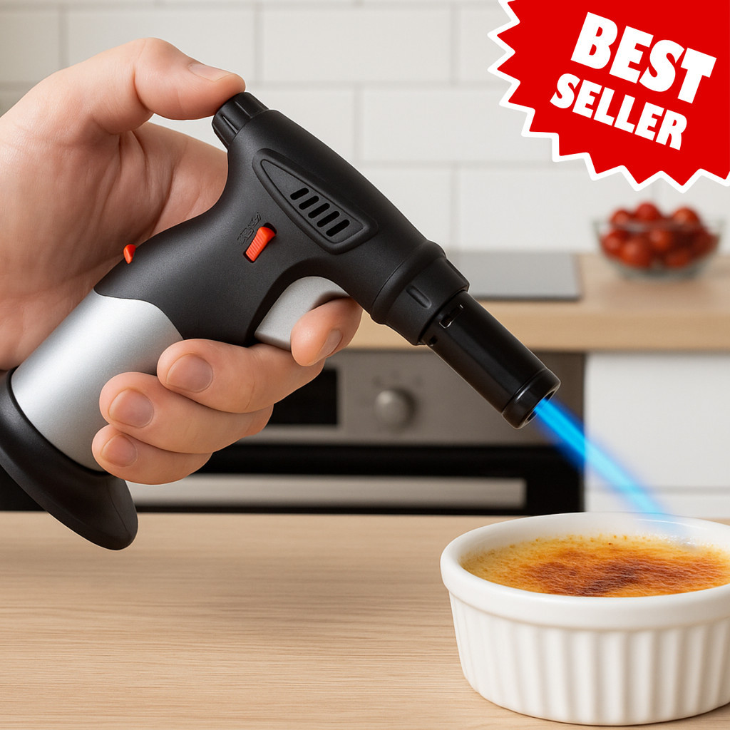 Mini Maçarico Portátil Recarregável Culinário Flambar em Oferta na Shopee