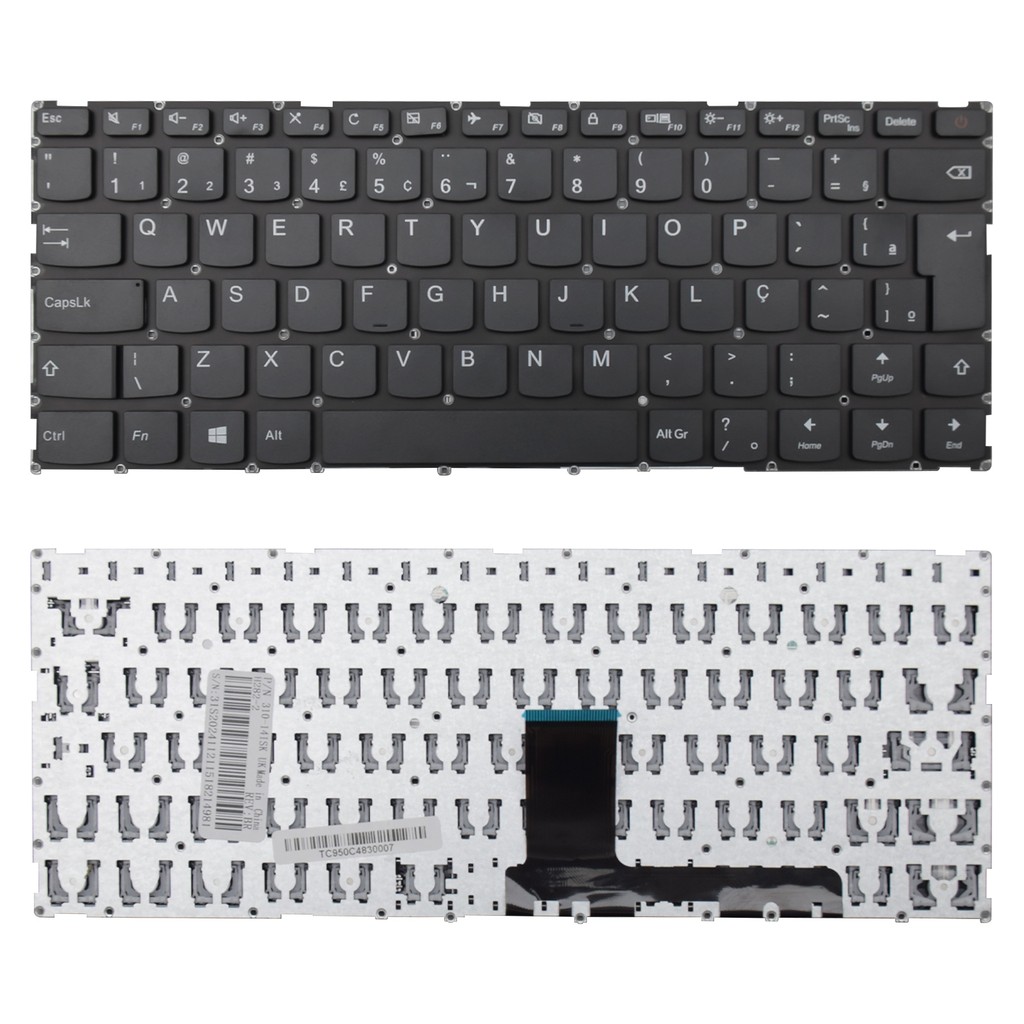 Teclado para Notebook Lenovo Ideapad 110-14ISK em Oferta na Shopee