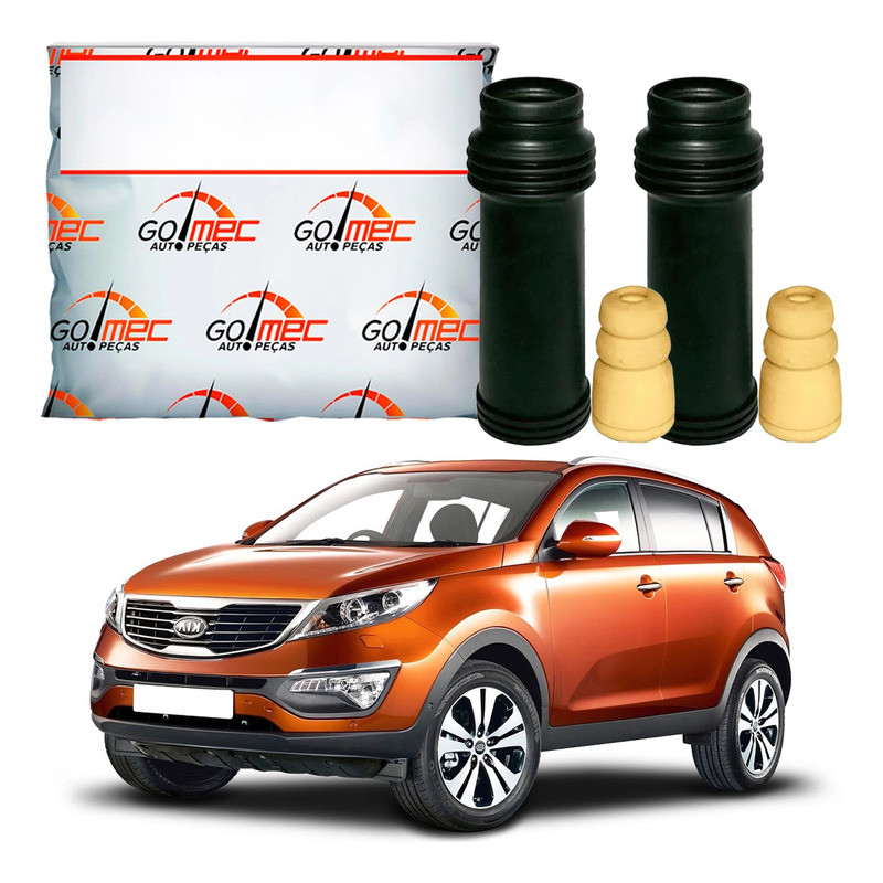 Kit Batente Traseiro Sportage 2.0 2011 A 2014