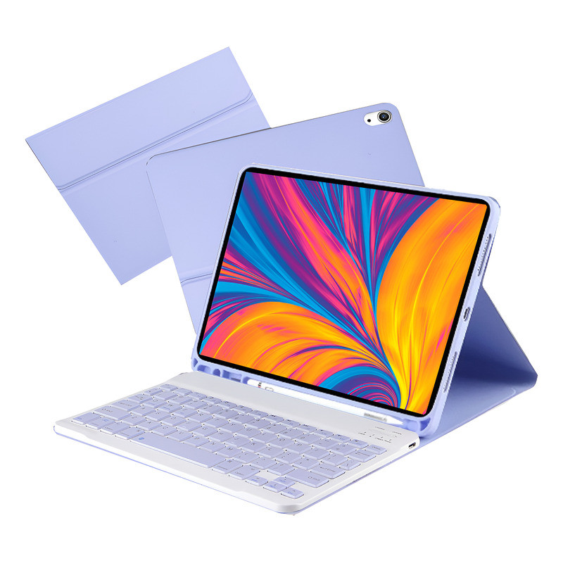 Capa com Teclado Para ipad 11 A16 ou ipad 10 Geração, ipad air4 /5, 2018 a 2024