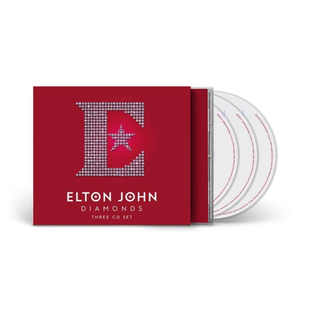 CD Elton John - Diamonds (3CD Jewel Case/Deluxe 2019) - Importado
