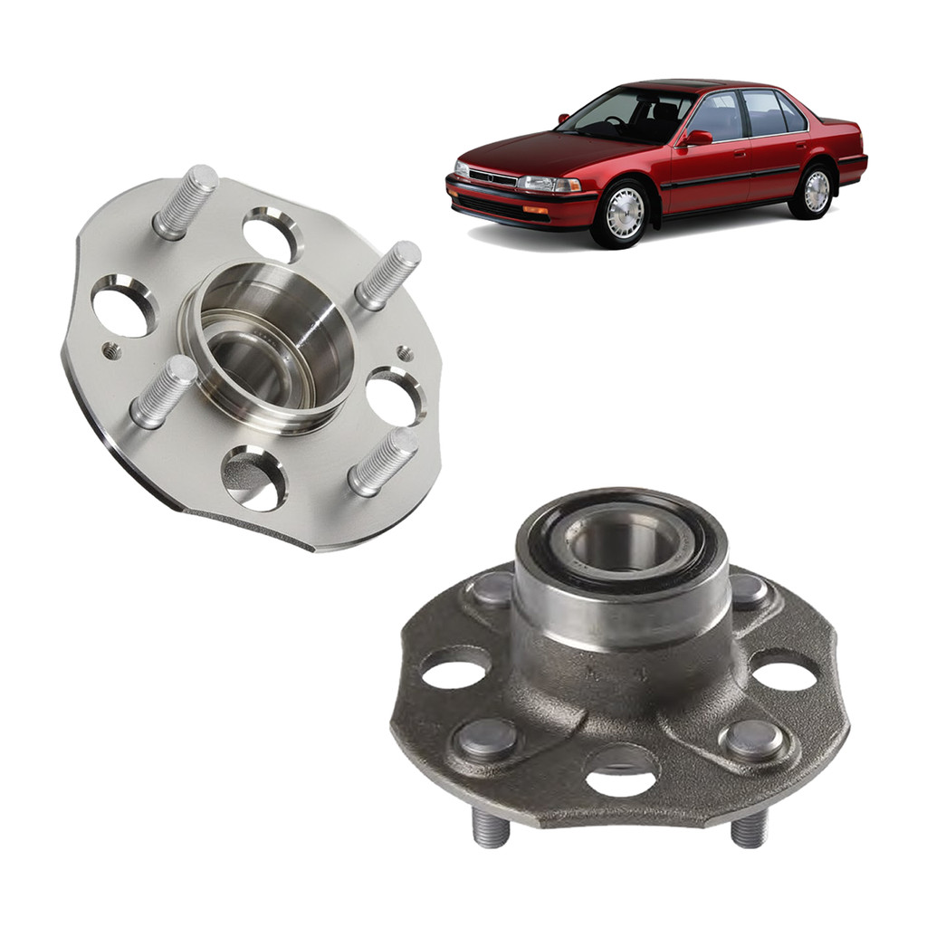 Cubo De Roda Traseiro Com Rolamento S/ABS Honda Accord 2.2 92/93