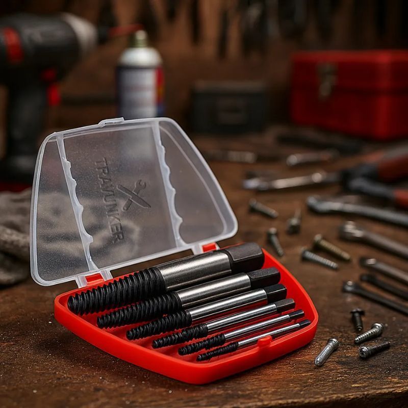 Jogo De Extrator Parafusos 3,0-18,0 MM Conjunto C/ 5 Peças LWJ-1980 em Oferta na Shopee