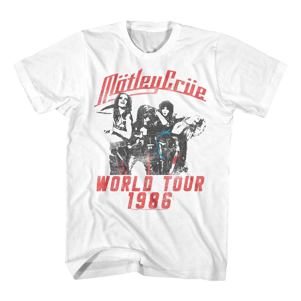 Camiseta Camisa Motley Crue 1986 American Heavy Metal Rock