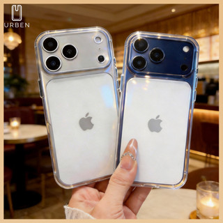 Capa Rígida Cristal Ultra Transparente Não Amarela para iPhone 11 12 13 14 15 16 17 Pro Max Fundo Aberto Luxo em Oferta na Shopee