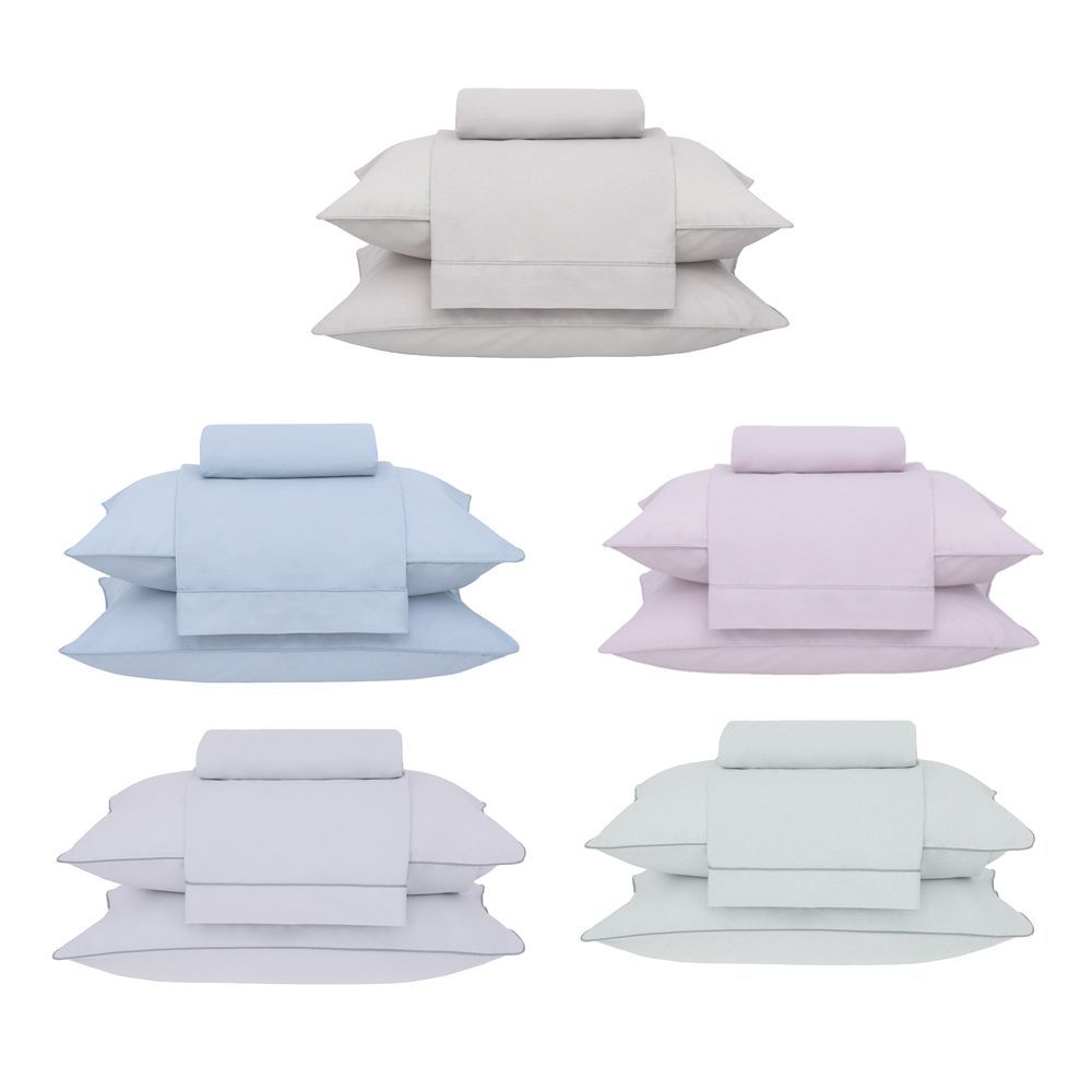 Jogo de Cama King Percal 180 Fios Buddemeyer Basic Percalle 100% Algodão Penteado 4 peças em Oferta na Shopee