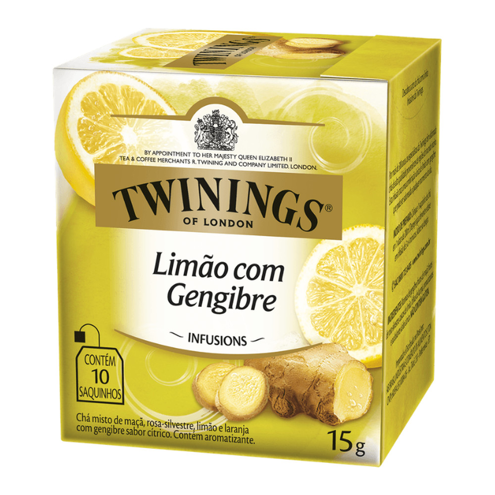 Chá de Limão com Gengibre 15g - Twinings