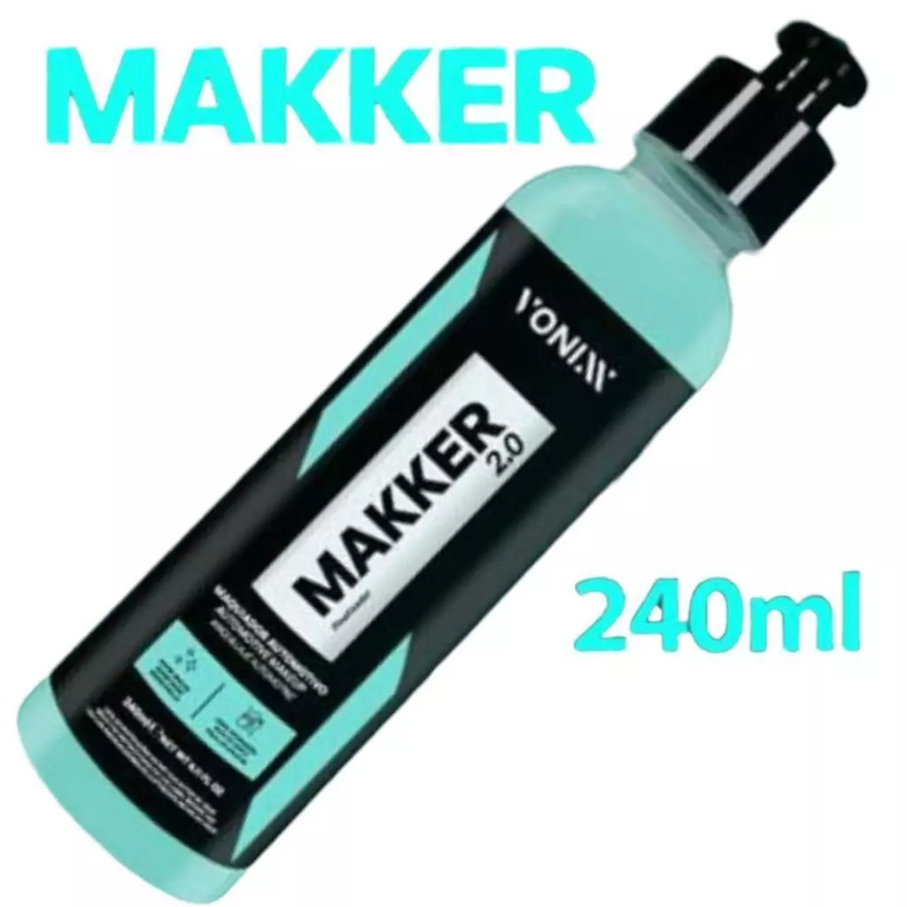 Makker 240ML --Maquiador Automotivo Renova Pintura Defeitos Vonixx em Oferta na Shopee