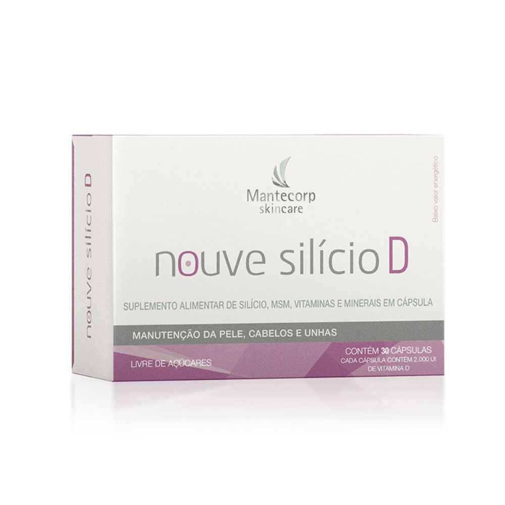 Nouve Silicio D Mantercorp Com 30 Capsulas em Oferta na Shopee