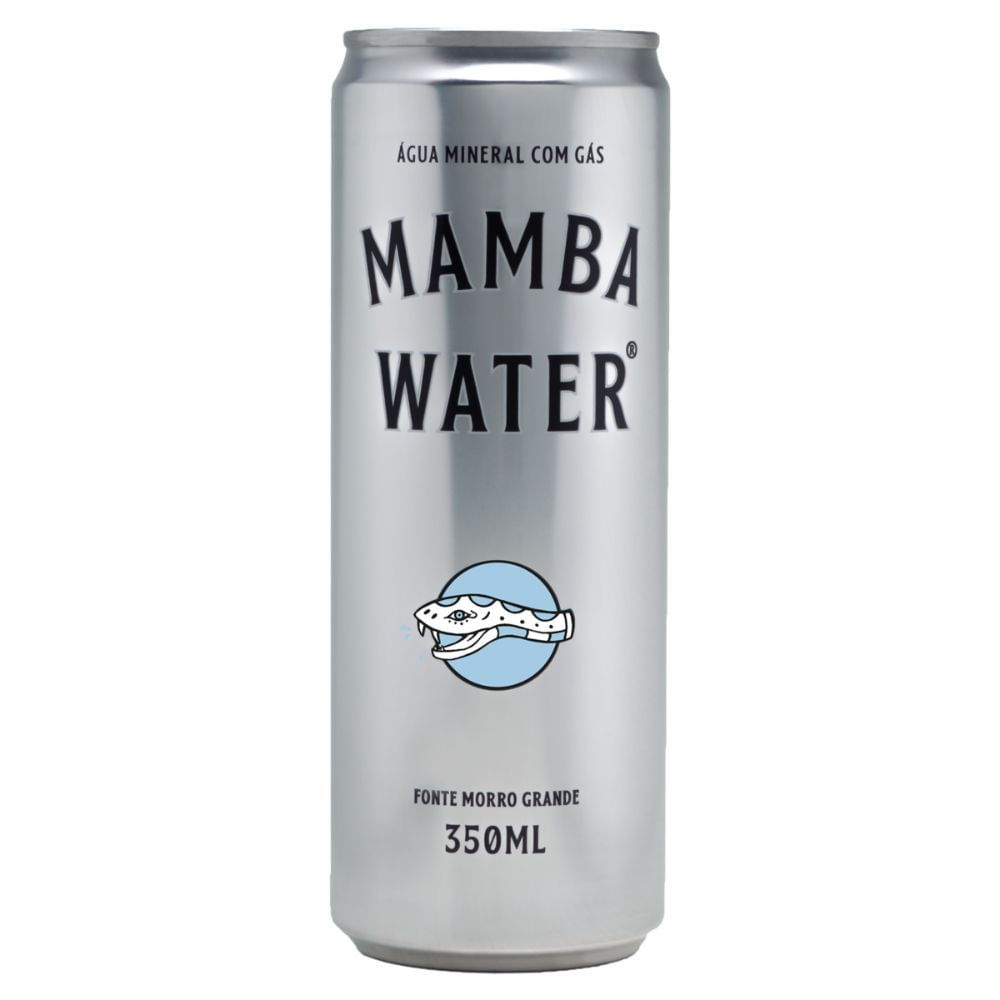 Água Mineral Mamba Water com Gás 350ml