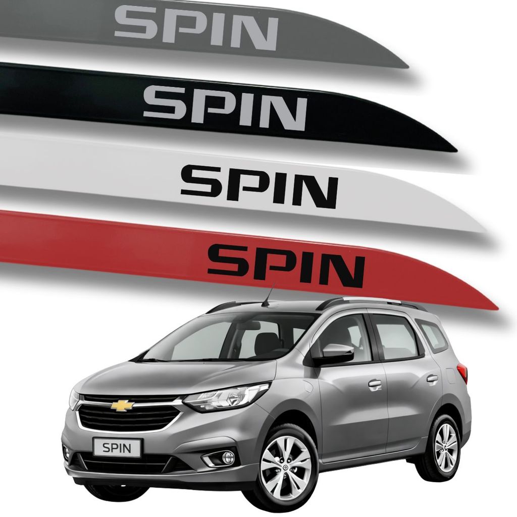 Friso Porta Chevrolet Spin Original Cinza Grafit 2011 à 2018