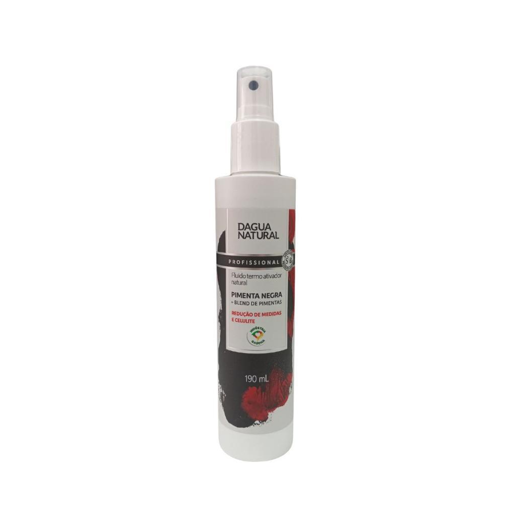 Fluído Termo Ativador Natural Pimenta Negra Dágua Natural  190Ml