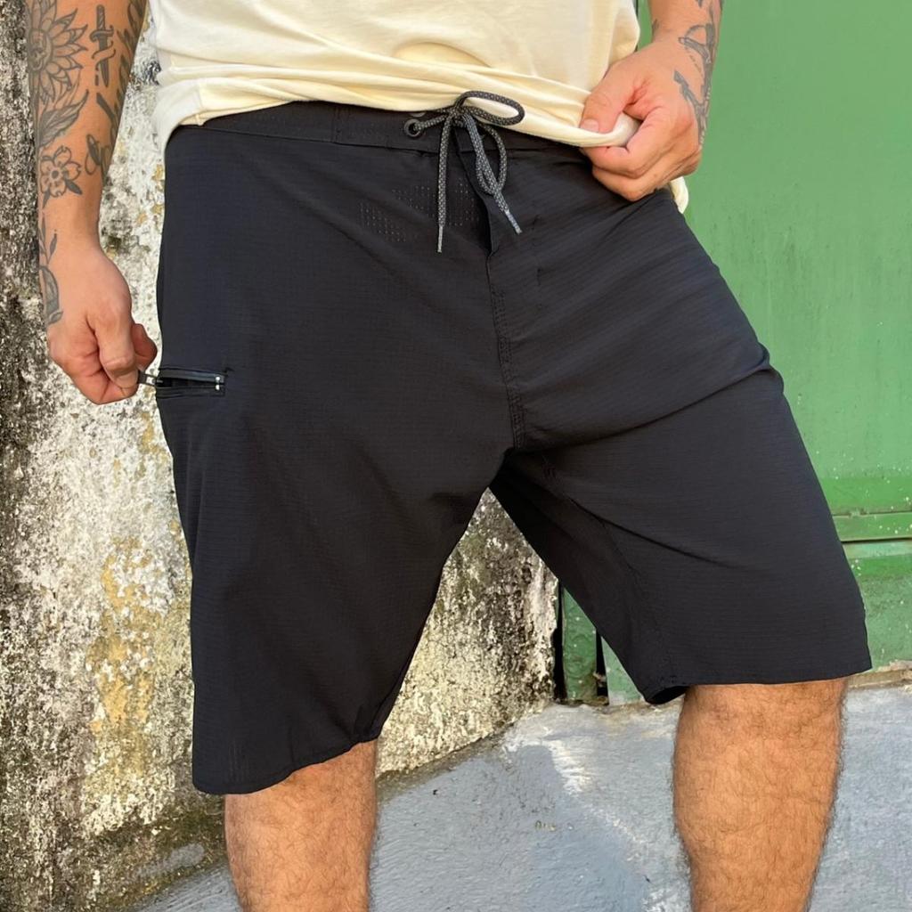 Bermuda Água Okdok Water Series High Flex Preto