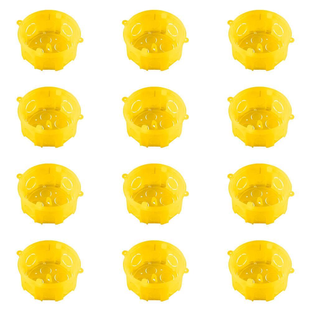 12 Caixas Oitavada De Embutir Bet Plásticos 4x4 F.M Simples em Oferta na Shopee