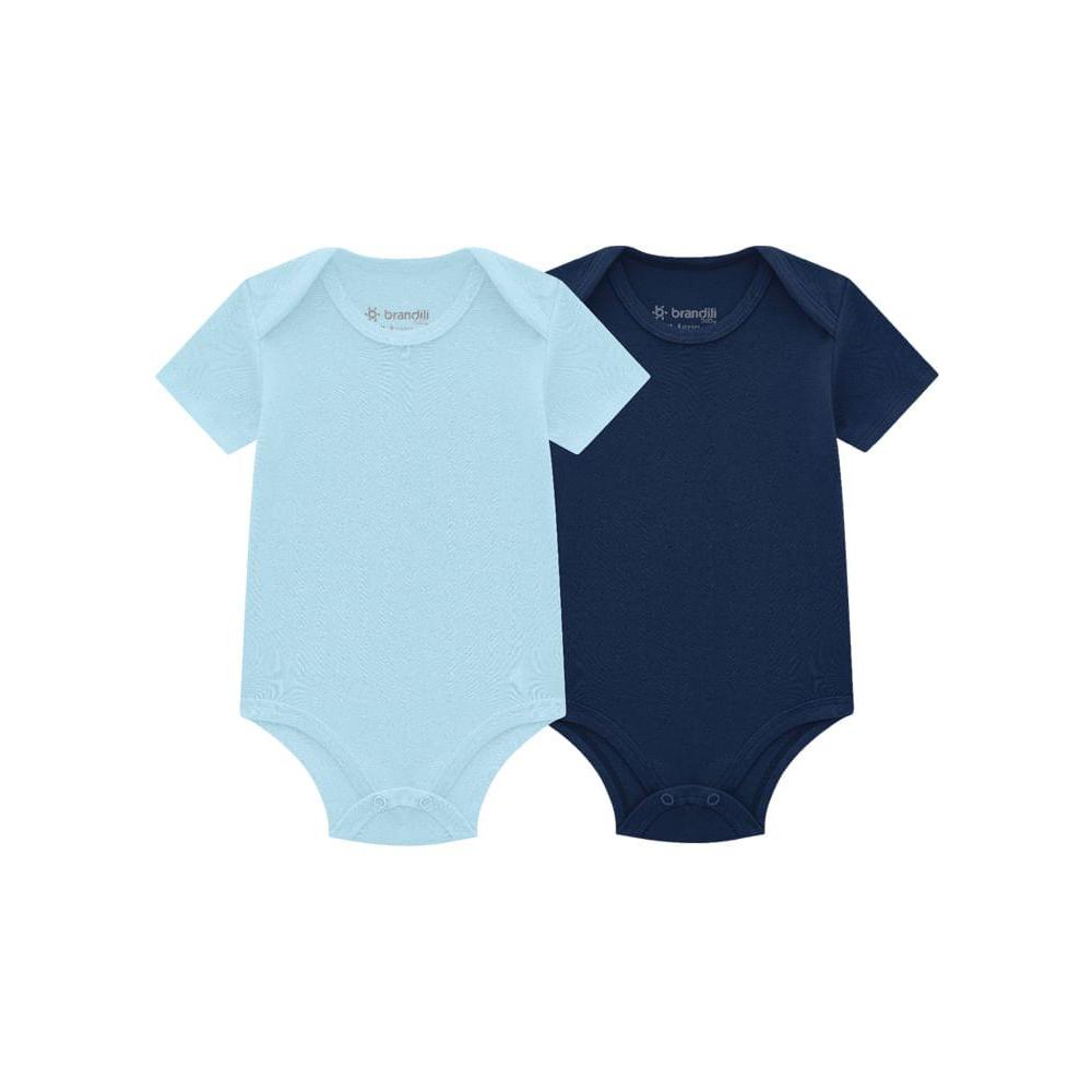Kit de bodies bebê unissex   lisa Brandili Baby-Multicolor em Oferta na Shopee
