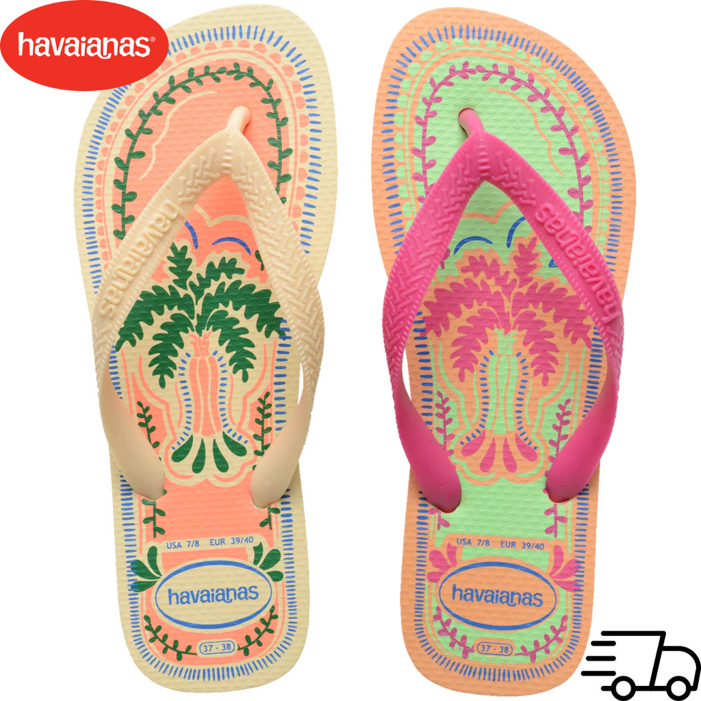 Chinelo Havaianas Top Summer Vibes Sandália Feminino Verao Original estampado Farme