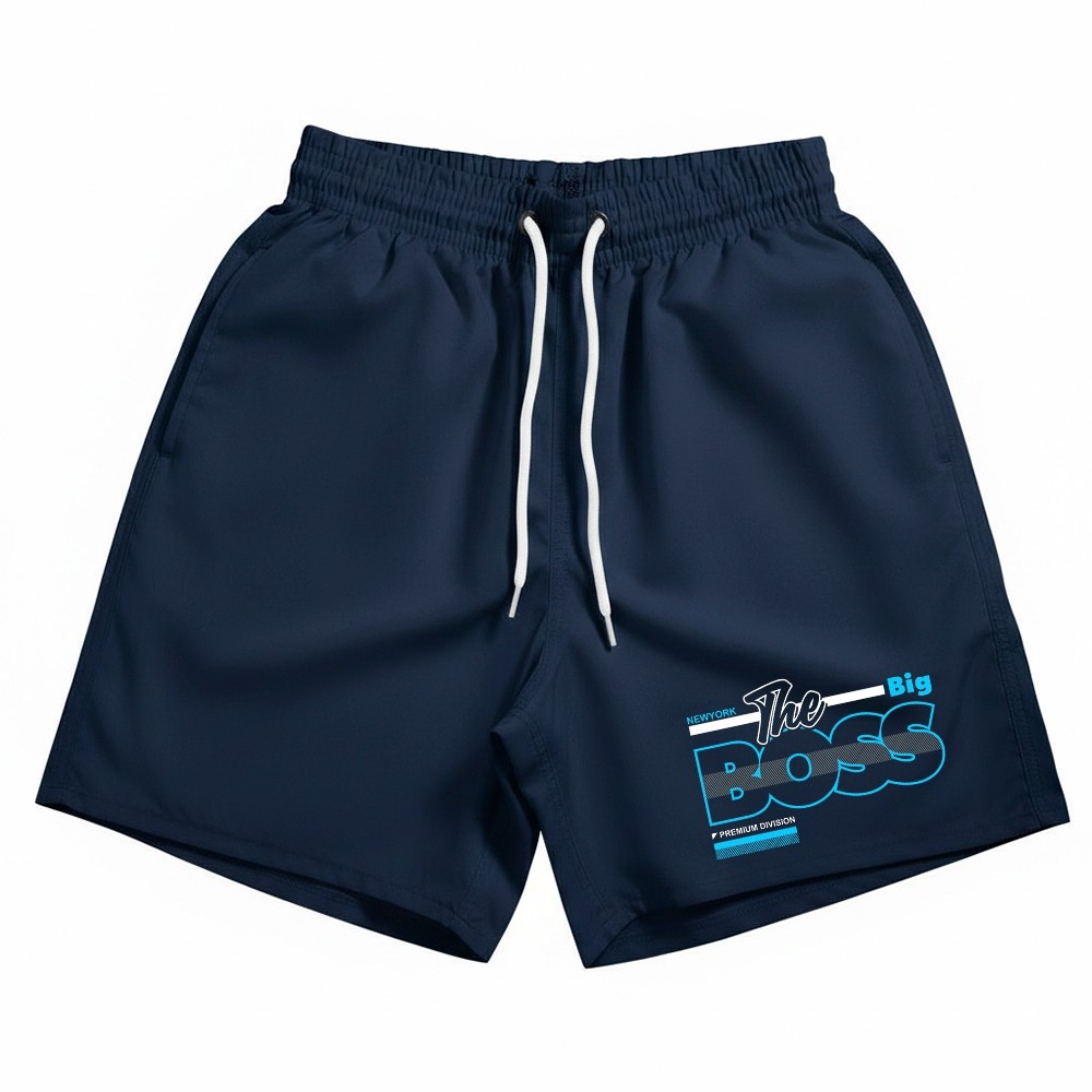 Short Bermuda Tectel Estilo Praia The big Boss Verão 2026 em Oferta na Shopee