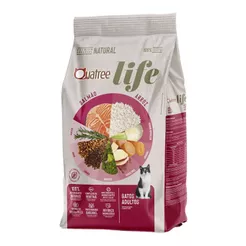 Ração Quatree Life Gatos Adultos Sabor Salmão e Arroz 3kg