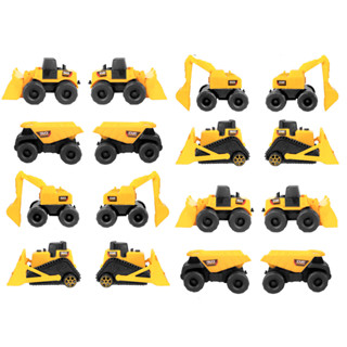 Kit 16 Carrinhos a Fricção Tratores Caminhão de Construção em Oferta na Shopee